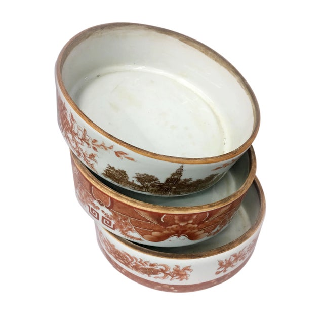 19th Century Inspired Stacking Bowls - Set of 3 For Sale - Image 5 of 7
