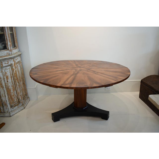 19th Century 19th Century French Art Nouveau Cross Section Walnut Table For Sale - Image 5 of 8
