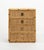 Mid-Century Modern Rattan and Brass Chest of Drawers, Italy, 1970s For Sale - Image 6 of 16
