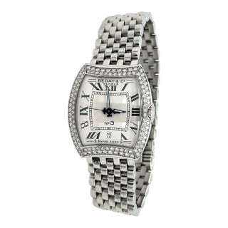 Bedat & Co. Ref. 314 No. 3 Ladies Automatic Diamond Bezel Watch For Sale