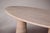 Modern Élegance De Pierré Travertine Oval Dining Table 84" For Sale - Image 3 of 4