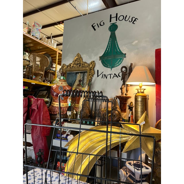 Vintage Mid-Century, Modern Magazine Rack For Sale - Image 4 of 5