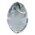 Hand Cut Lead Crystal Dove Easter Egg Paperweight From Poland For Sale