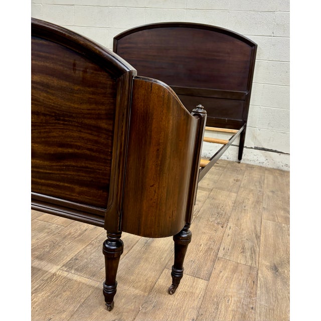 Vintage French Louis XV Full Size Bed Frame For Sale - Image 11 of 12