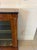 Antique Victorian English Walnut Inlaid Pier Cabinet Display, 1860s For Sale - Image 4 of 11