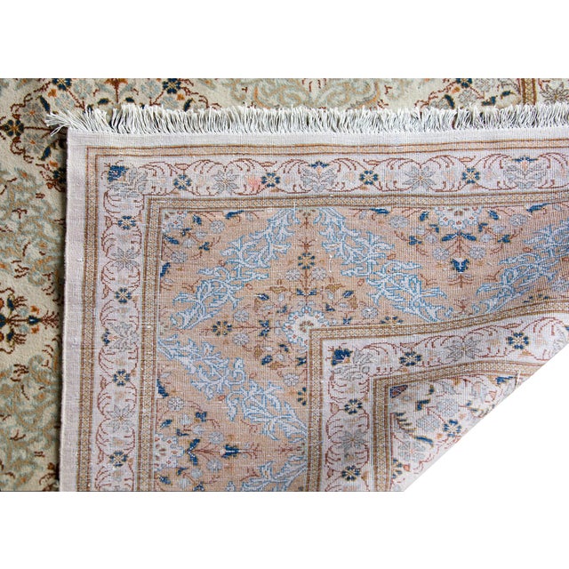 Persian Early 20th Century Persian Kashan Rug For Sale - Image 3 of 14