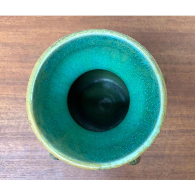 Brown German Art Deco Jugendstil Vase, 1930s For Sale - Image 8 of 18