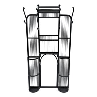 Large Art Deco Bentwood Hall Stand, Central Europe, 1930s For Sale