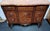 Louis XV-Louis XVI Transition Style Inlaid Bombé Commode with Marble Top For Sale - Image 5 of 7