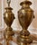 Renaissance Vintage Renaissance Metal Table Lamps Lion & Drape Design - a Pair For Sale - Image 3 of 10