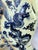 24" Nanking Blue White Porcelain Chinese Temple Guardian Lion Foo Dog Sheshi, Canonbury For Sale - Image 10 of 16