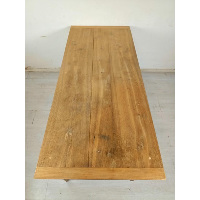 Vintage Farmhouse Table in Oak, 1890s For Sale - Image 11 of 18