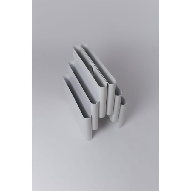 Magazine Rack Mod.4675 by Giotto Stoppino for Kartell, Italy, 1970, in Very Good conditions. Designed 1970 to 1979 This...