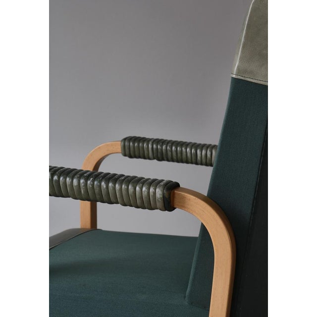 Armchair with Special Height attributed to Alvar Aalto for Artek, Enso-Gutzeit, 1962 For Sale - Image 14 of 18