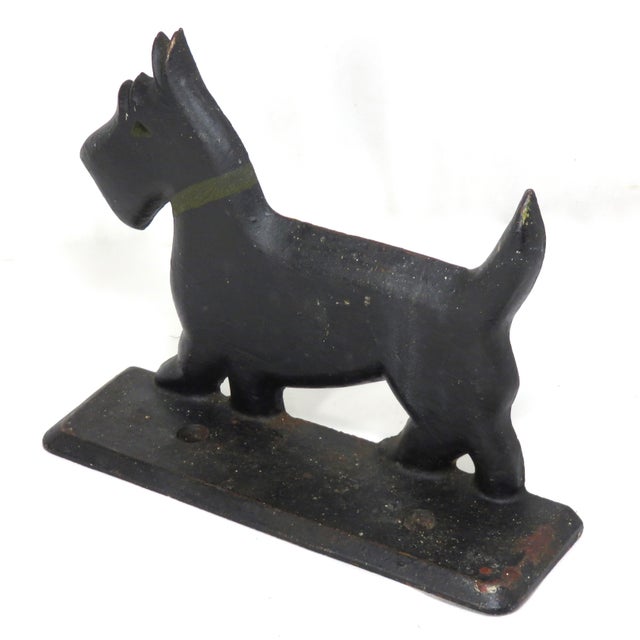 Antique Cast Iron Scotty Dog Boot Scraper Chairish
