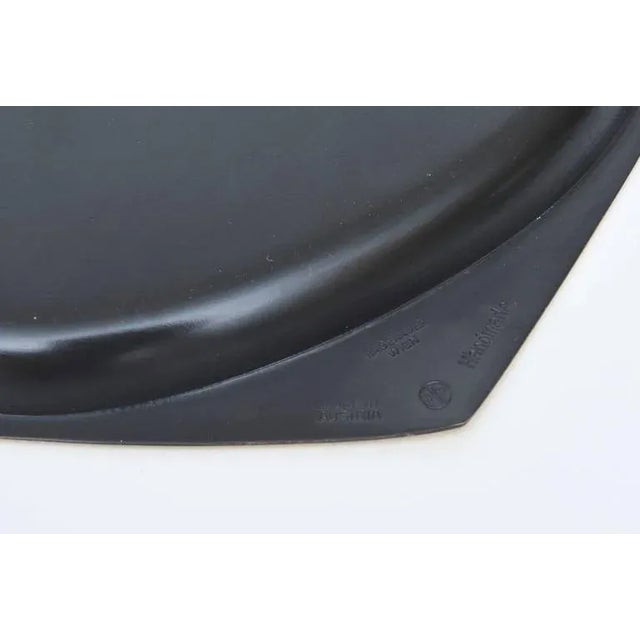 1950s Vintage Hagenauer Biomorphic Polished Brass and Black Metal Bowls or Sculptures, Set of 4 For Sale - Image 5 of 9