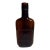 Antique j.c.s. Magnus & Co. Amber Glass Whiskey Bottle Flask For Sale