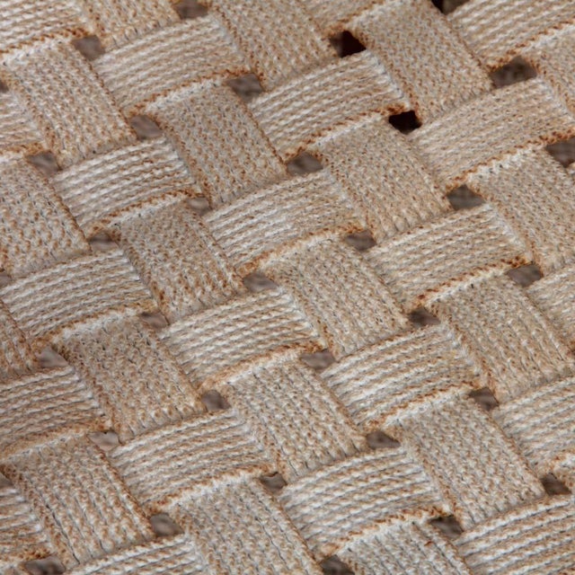 Armchair in Oak and Rope, 1900s For Sale - Image 4 of 8
