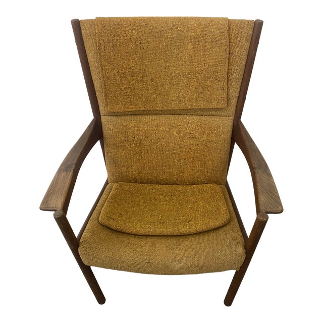 1960s Danish Modern Chair Attributed to Nanna Ditzel For Sale