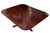 Antique Early 19th C Regency Mahogany Cocktail Table. This was once a breakfast table lowered to cocktail table height.