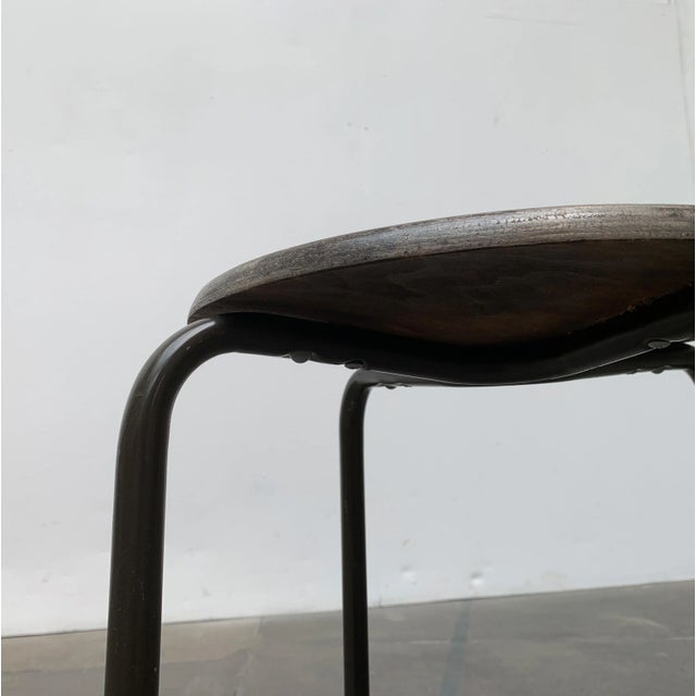 Vintage Industrial Workshop or Office Stool For Sale - Image 17 of 18