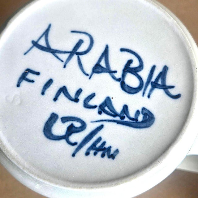 Arabia Vintage Arabia Finland Anemone Dinnerware Designed by Ulla Procope, Set of 79 Pieces For Sale - Image 4 of 10