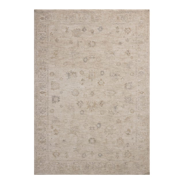 Chris Loves Julia x Loloi Louisa Oatmeal / Stone 2'-7" x 14' Runner Rug For Sale