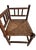 Brown Antique Dutch Bobbin Corner Chair For Sale - Image 8 of 9