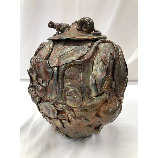 1980s Anthropology Roku Vessel by Doris Miller For Sale In San Antonio - Image 6 of 11