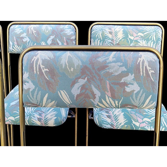 1960s Folding Chairs from Lafuma, 1960s, Set of 6 For Sale - Image 5 of 11