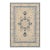Antique Sivas Rug | 3'7" X 5'10" | Ivory Field With Refined Blue Floral Design For Sale