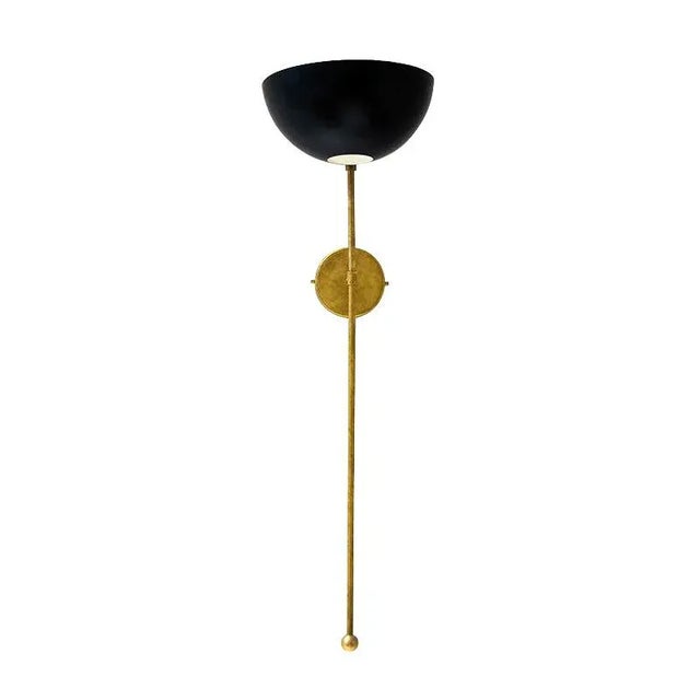 Italian Adjustable Wall Light in Brass For Sale - Image 9 of 9