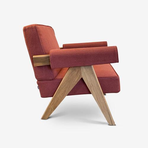 Cassina 053 Capitol Complex Chair by Pierre Jeanneret for Cassina For Sale - Image 4 of 14