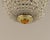 Ceiling lamp with cut glass beads Polished surface Diameter: 21 cm Height: 17 cm 1xE24 porclain socket Up to 250V...