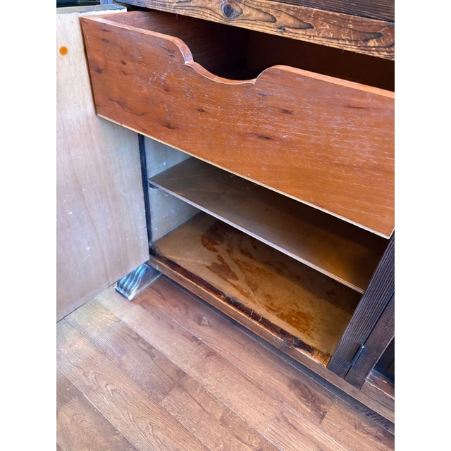1940s Credenza/Buffet, Vintage Spanish Colonial For Sale - Image 4 of 6