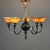 Green Swedish Grace Ceiling Lamp by Harald Notini for Böhlmarks. Sweden, 1925 For Sale - Image 8 of 8