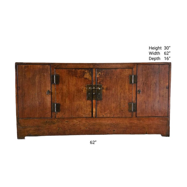 Uncredible example of a timeless and stylish Chinese handmade piece with beautifully finishing and natural aging. Like...