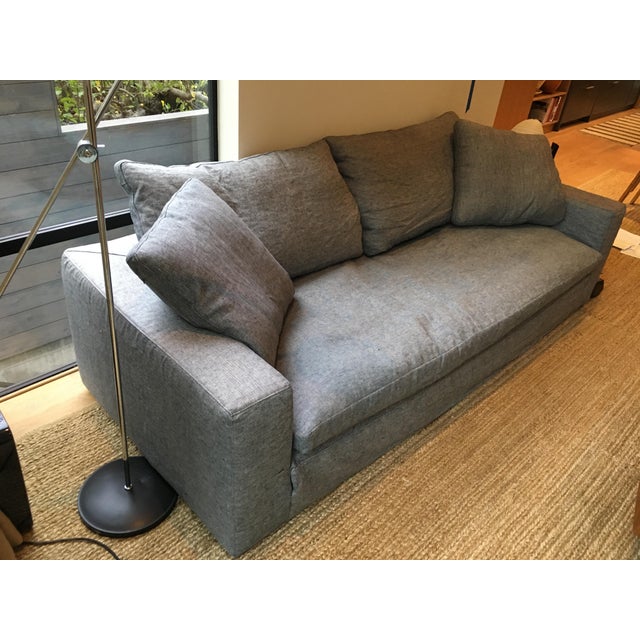 Restoration Hardware Cloud Track Arm 8' Sofa | Chairish