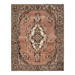 Vintage Turkish Kars Wool Rug For Sale