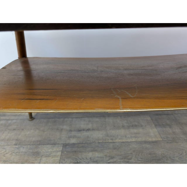 Brown Rockabilly Unikat Coffee Table For Sale - Image 8 of 15