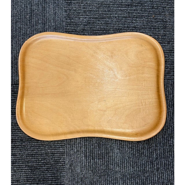 Plywood Tray /タピオウィルカラ Tapio Wirkkala/ Inlayed plywood tray - organ-online.com