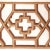 Contemporary Schumacher Zanzibar Trellis Tape in Camel For Sale - Image 3 of 4