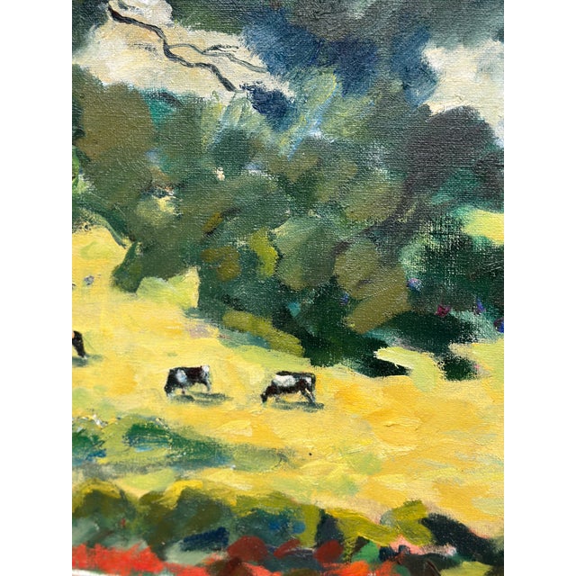 Maurice Moberg, Gläntan, Båstad, 1950s, Oil Painting on Canvas, Framed For Sale - Image 4 of 18