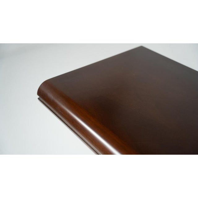 Wood Console Table attributed to Hans von Klier for Gruppo Skipper, Italy, 1970s For Sale - Image 7 of 13