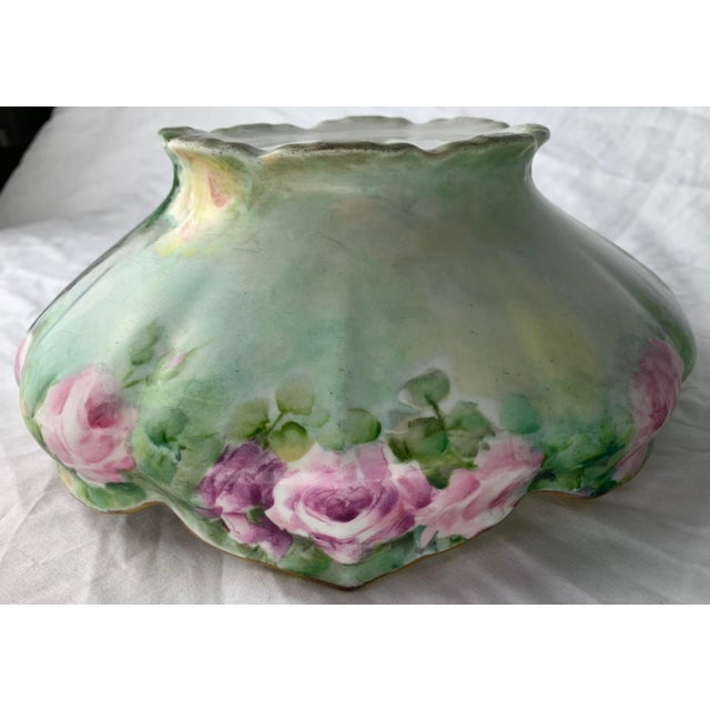 Ceramic Antique Iridescent Bowl For Sale - Image 7 of 12