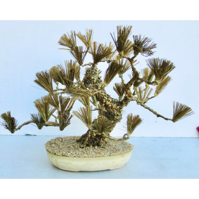 Mid 20th Century Mid-Century Bonsai Tree Sculpture For Sale - Image 5 of 8