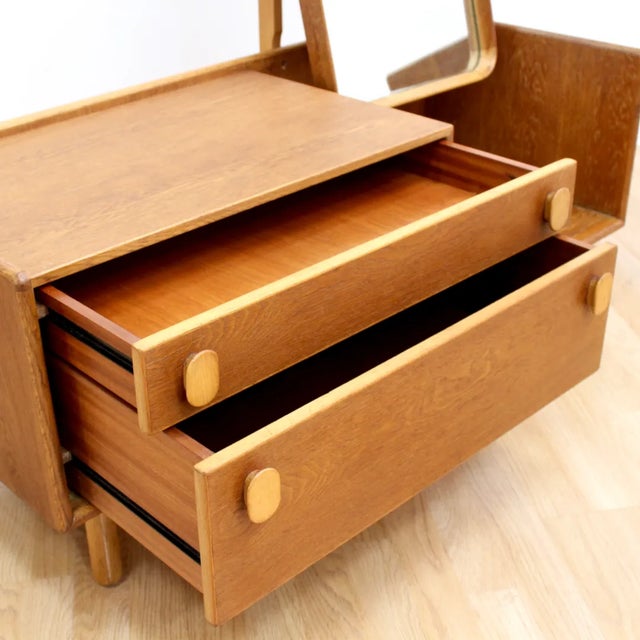 Wood 1960s Mid Century Vanity Dresser by Meredew of Letchworth For Sale - Image 7 of 11