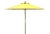 Not Yet Made - Made To Order Cannes 9ft Wooden Outdoor Umbrella - Yellow For Sale - Image 5 of 5