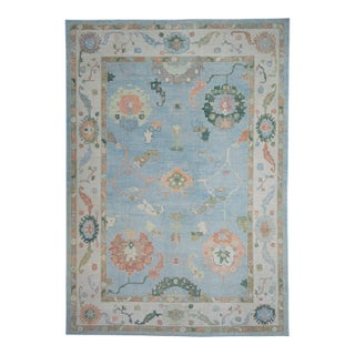 Turkish Oushak Rug 12'8" x 18' #20382 For Sale