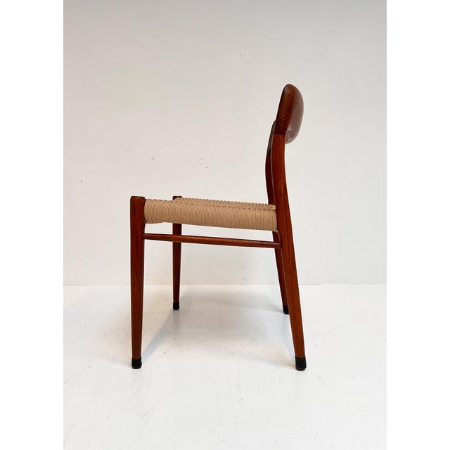 Vintage Model 75 Chairs by Niels Møller for J.L. Møllers, 1960s, Set of 4 For Sale - Image 15 of 18